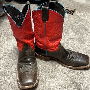Justin Bent Rail boots size 11 Made in the USA.